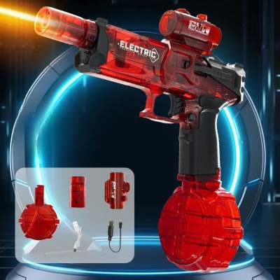 Fire Rat Electric Water Pistol Cool Light Full Automatic Water Spray Gun Summer Toy Sports Entertainment Children Gifts AC223 - Image 8