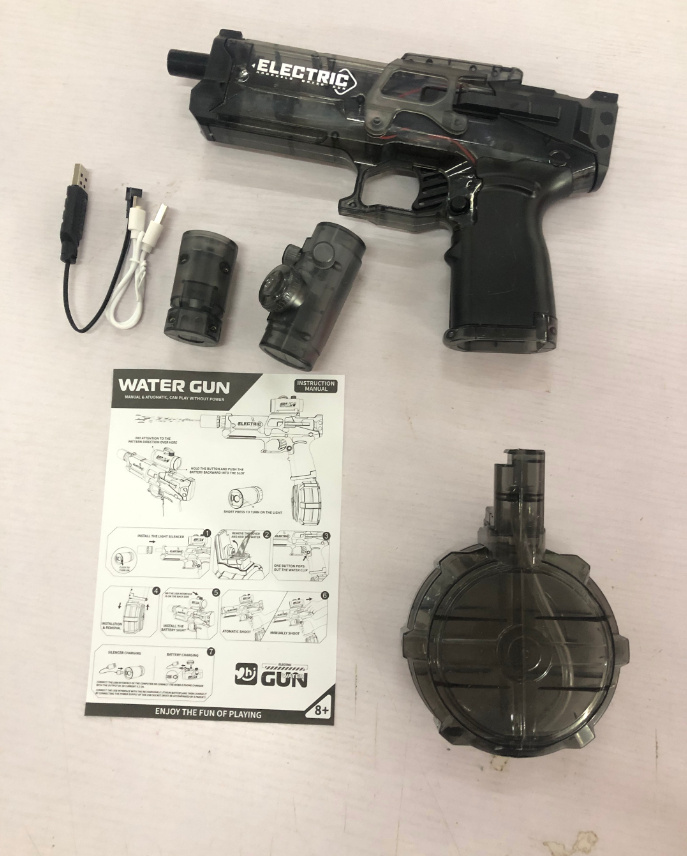 Fire Rat Electric Water Pistol Cool Light Full Automatic Water Spray Gun Summer Toy Sports Entertainment Children Gifts AC223 - Image 5